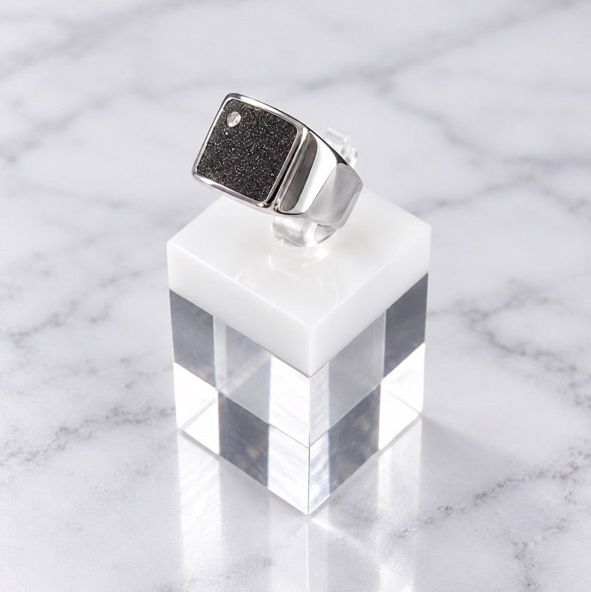 Black Stone Ring