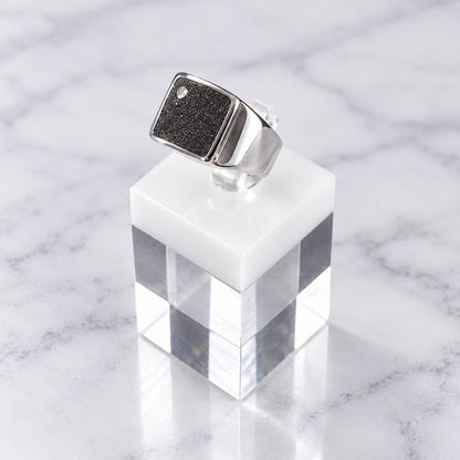 Black Stone Ring