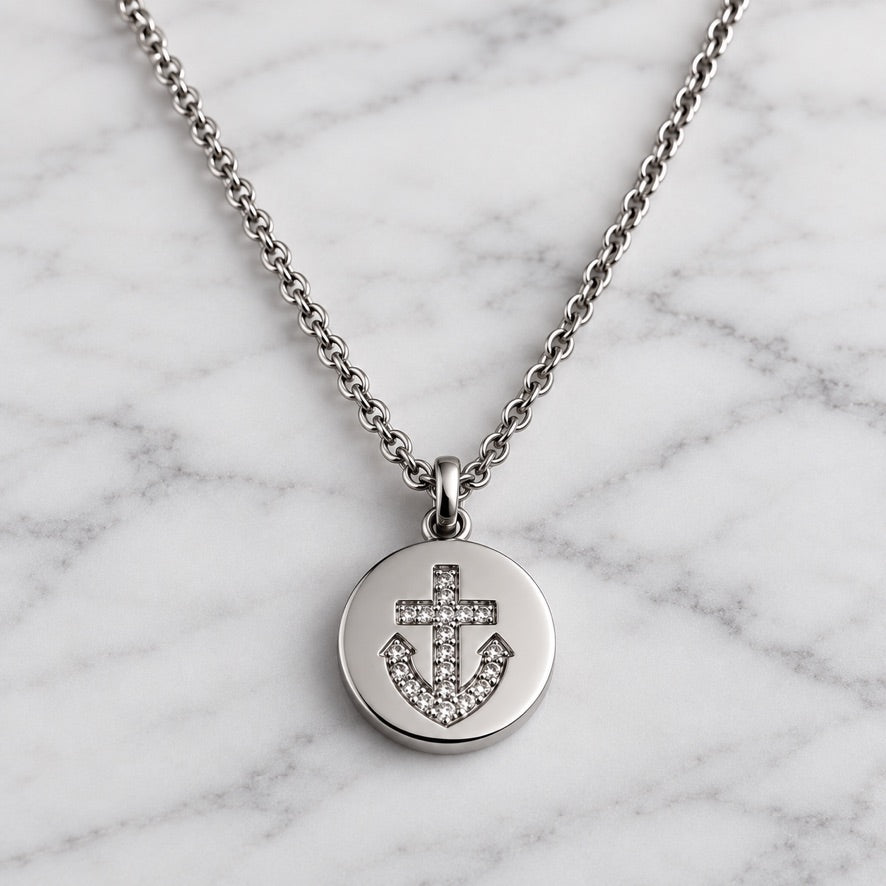 Anchor Coin Kette
