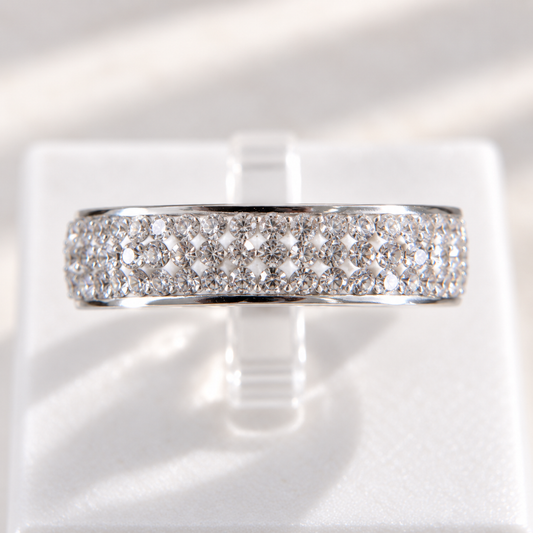 Infinity Sparkle Ring
