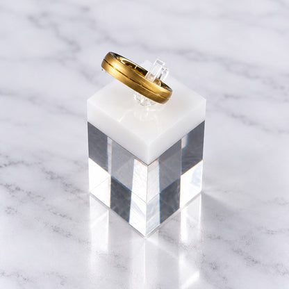 Satin gold Ring