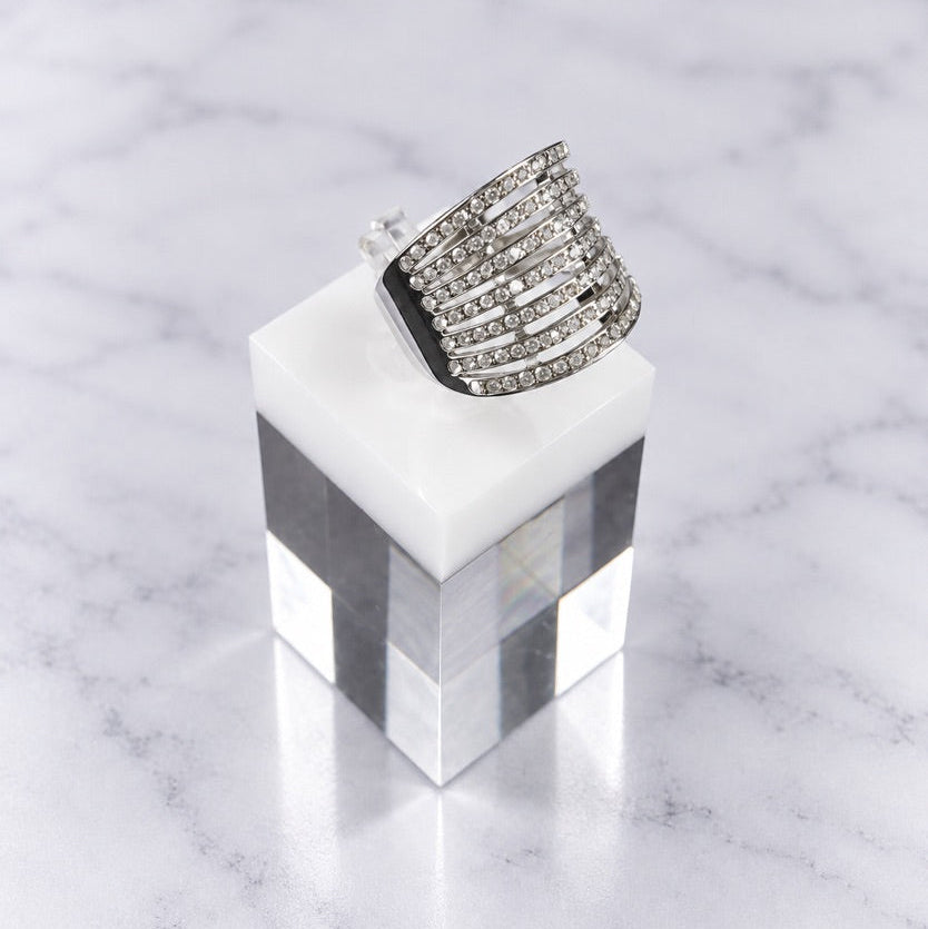 Crystal Grid Ring