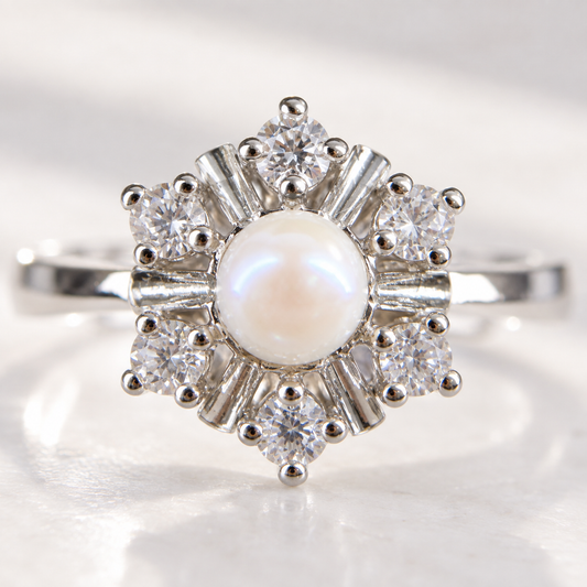 Luminous Pearl Ring
