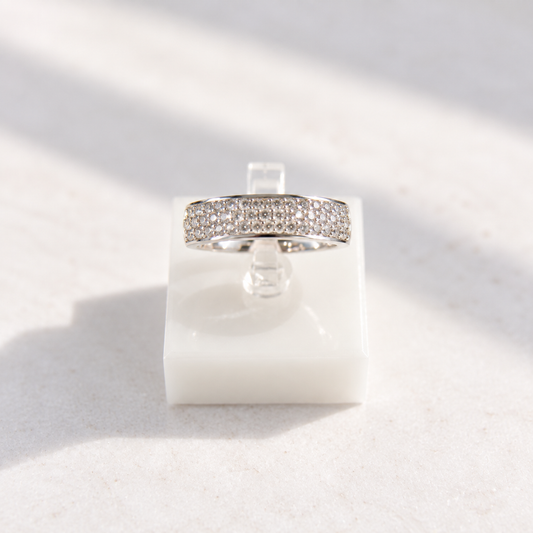 Infinity Sparkle Ring