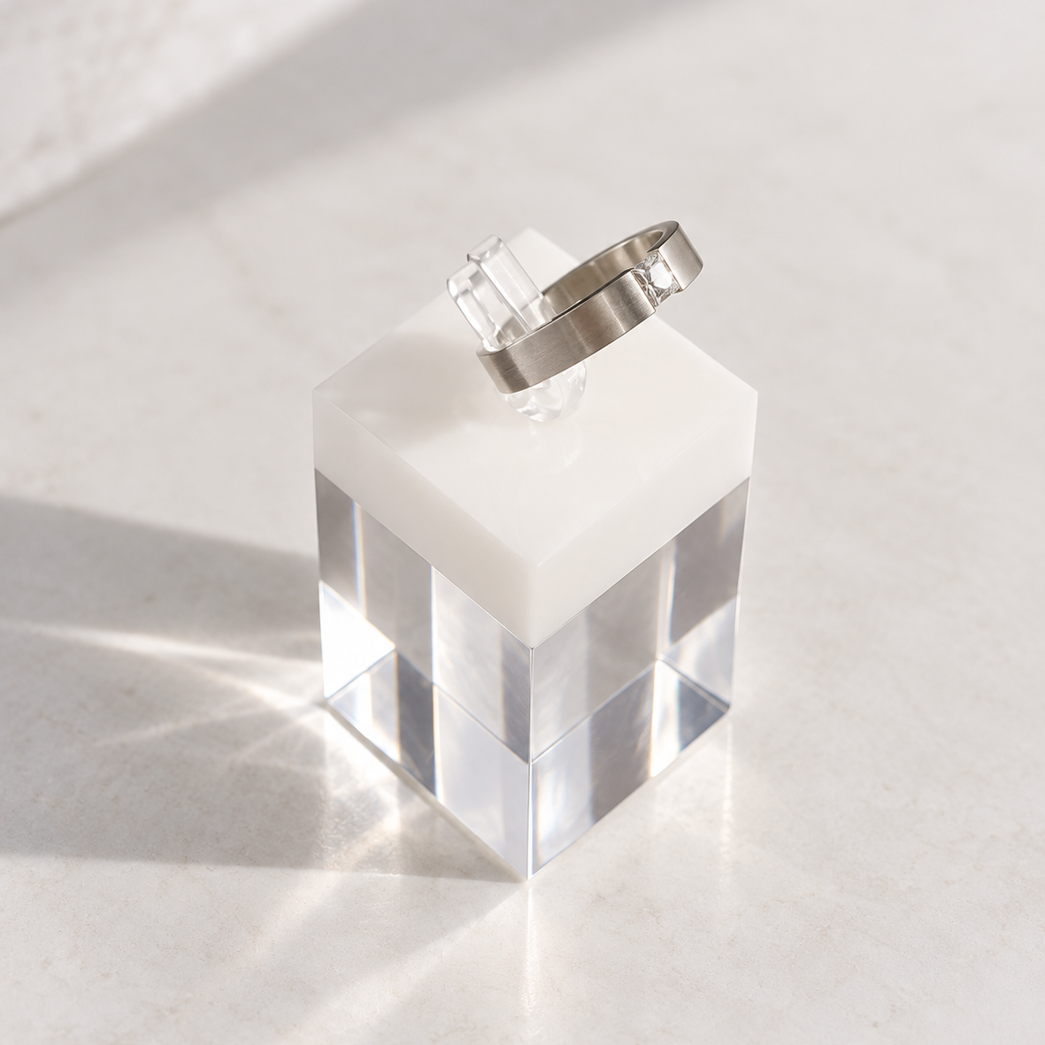 Pure Solitaire Ring
