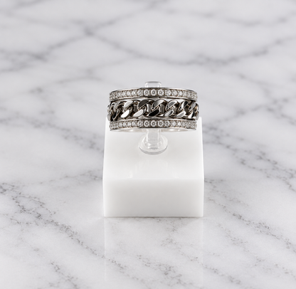 Cuban link Ring