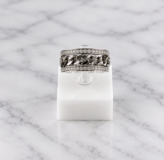 Cuban link Ring