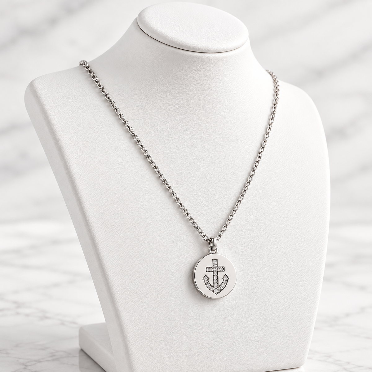 Anchor Coin Kette
