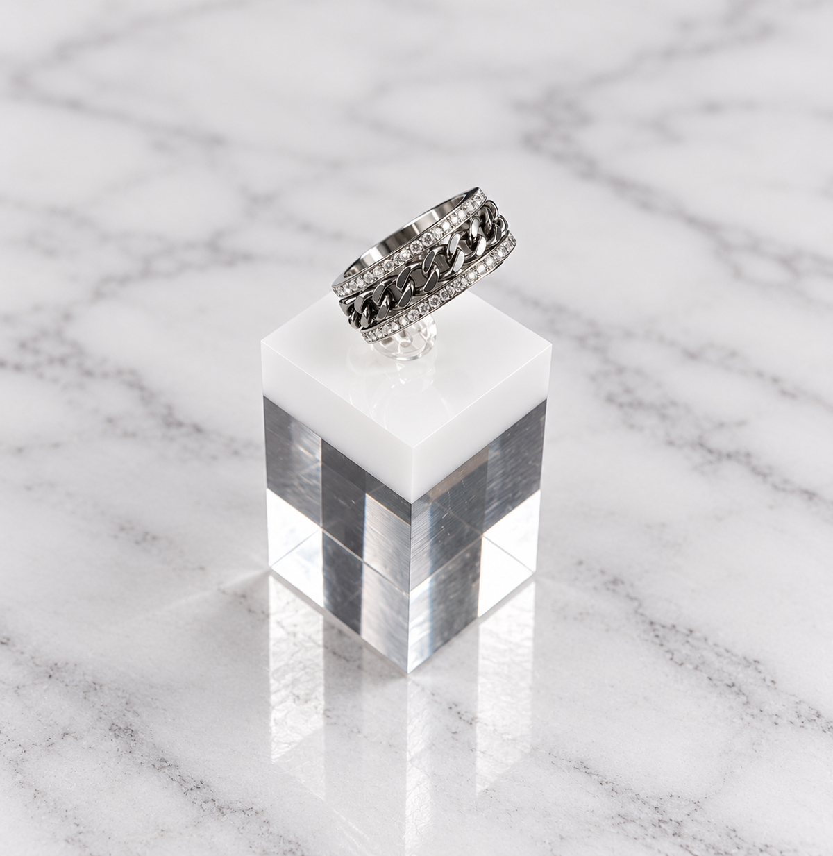 Cuban link Ring