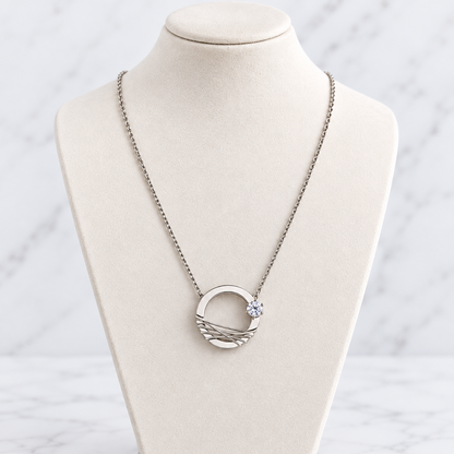 Silver Orbit Kette