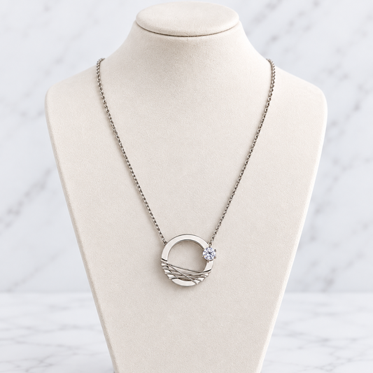 Silver Orbit Kette