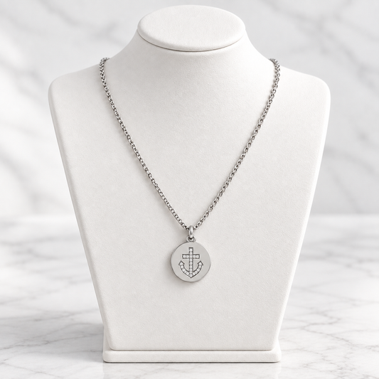 Anchor Coin Kette