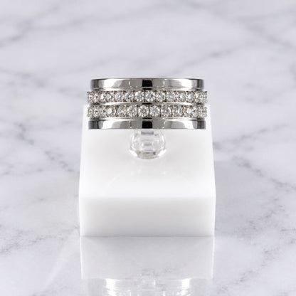 Dual Crystal Ring