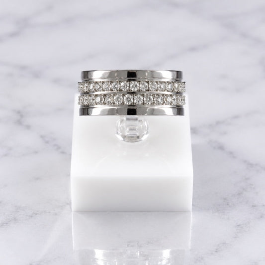 Dual Crystal Ring