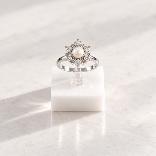 Luminous Pearl Ring