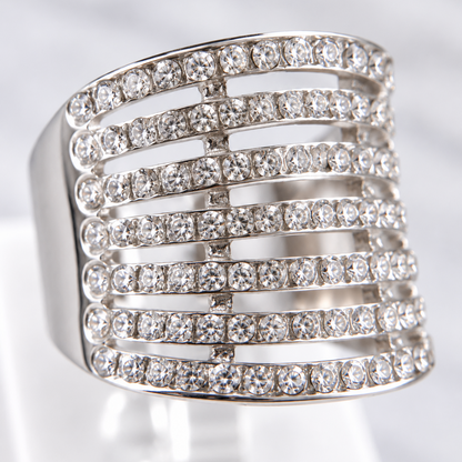 Crystal Grid Ring