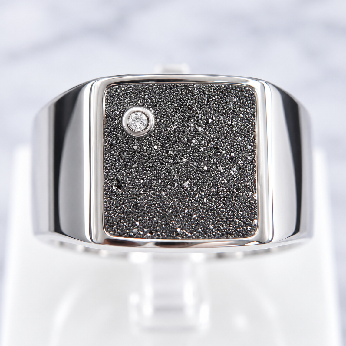 Black Stone Ring