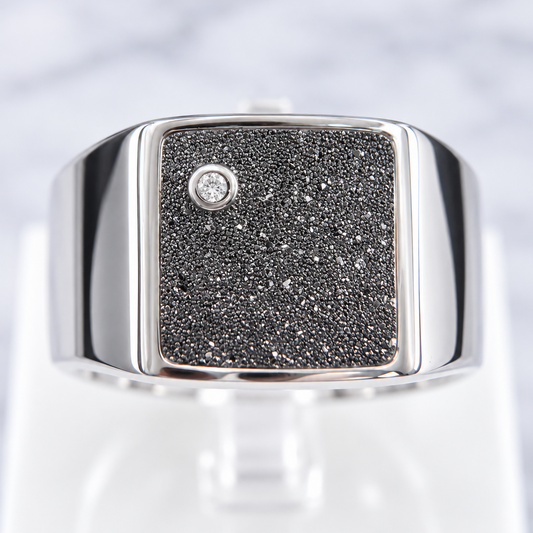 Black Stone Ring
