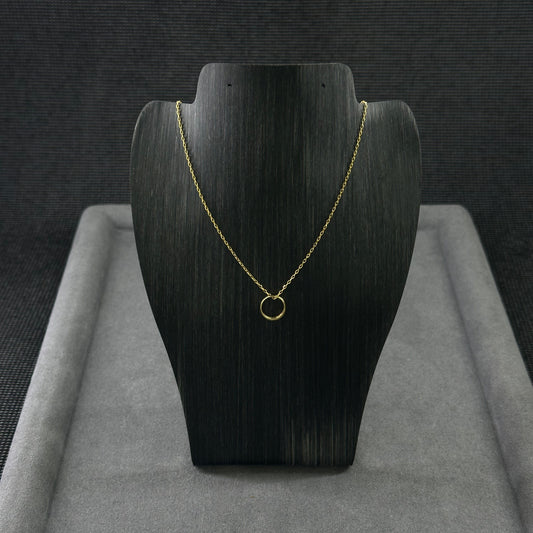 750er Feinglieder Kette mit 333er Anhänger