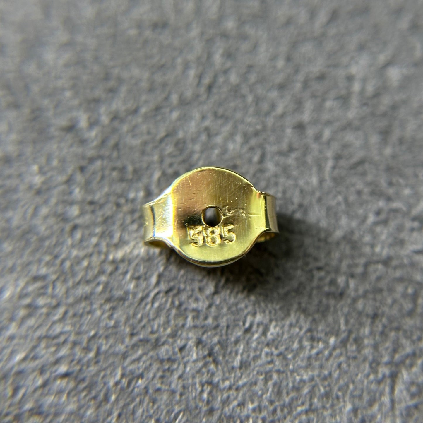 585er Gelbgold Stecker 2x0.04ct. Brillianten