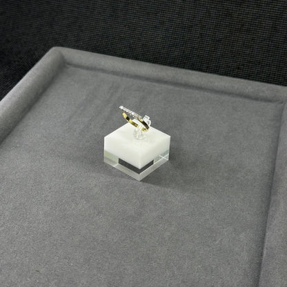 585er Goldring mit 7x0.02ct. Brillianten