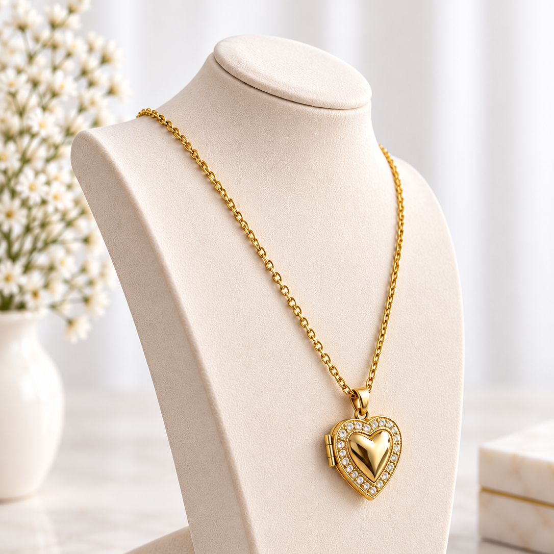 Golden Heart Kette