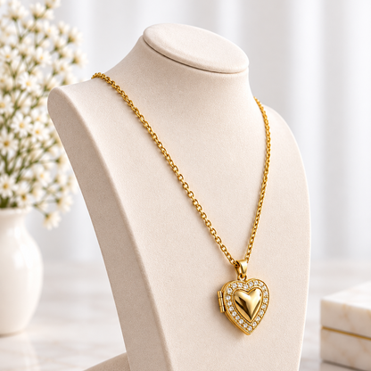 Golden Heart Kette