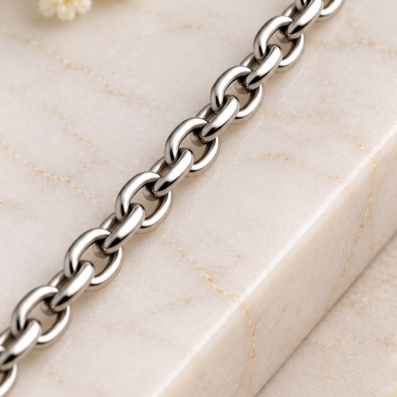 Silver Heart Kette