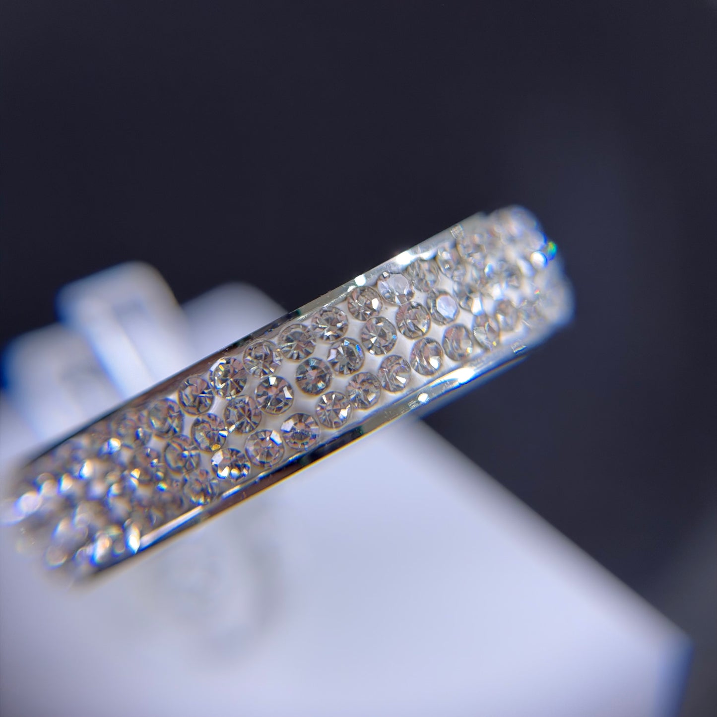 Infinity Sparkle Ring
