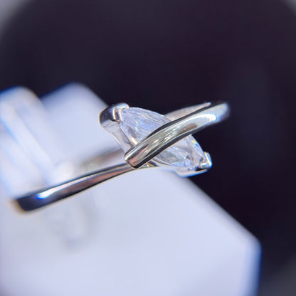 Navette Solitaire Ring
