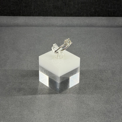 585er Weißgold Ring