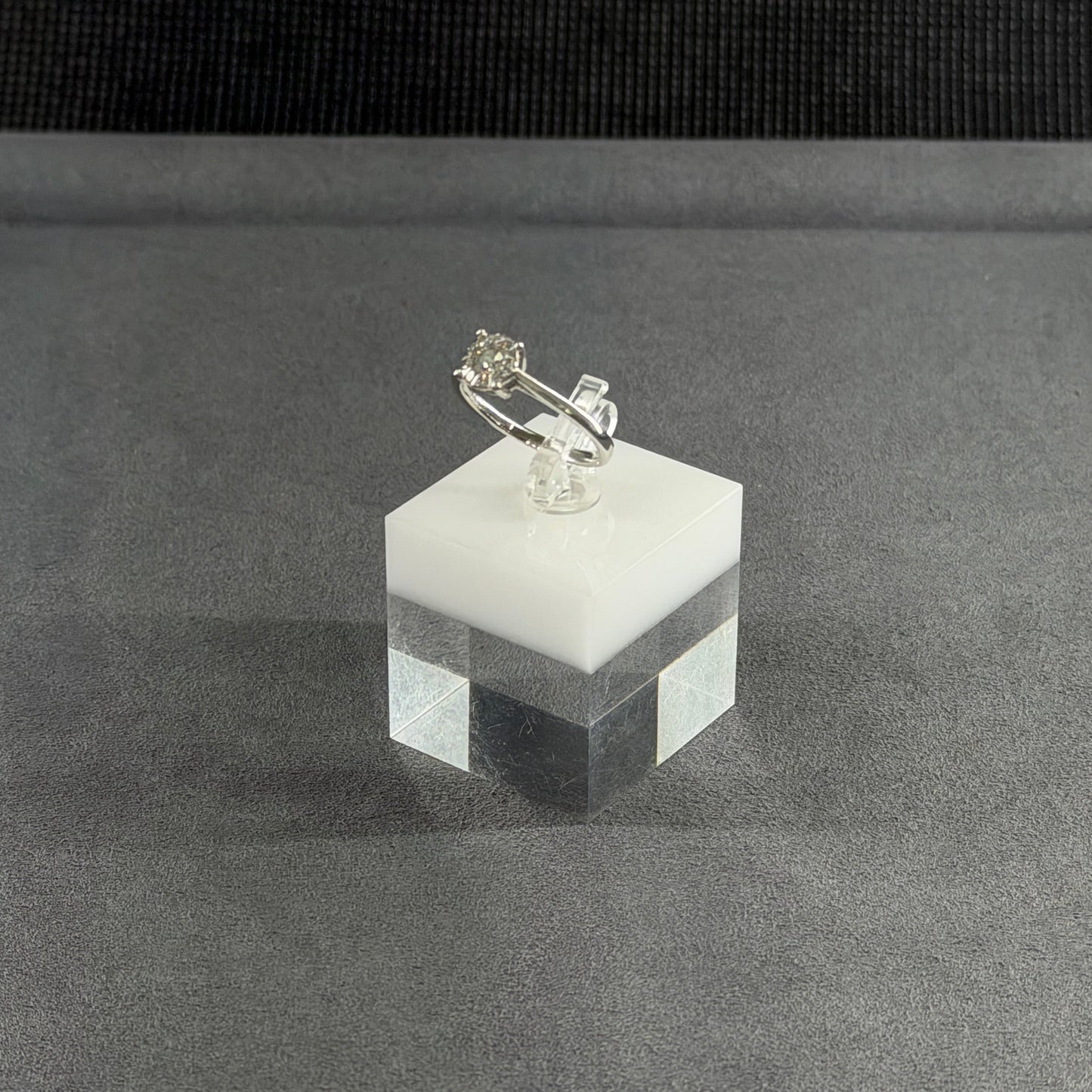 585er Weißgold Ring