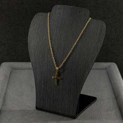Halskette Gold Kreuz-Anhänger