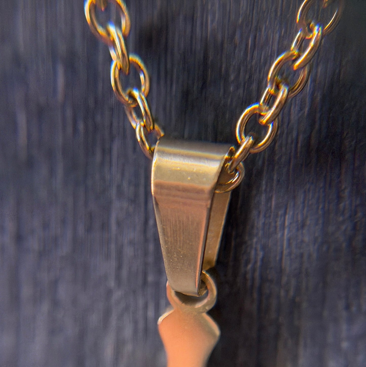 Halskette Gold Kreuz-Anhänger