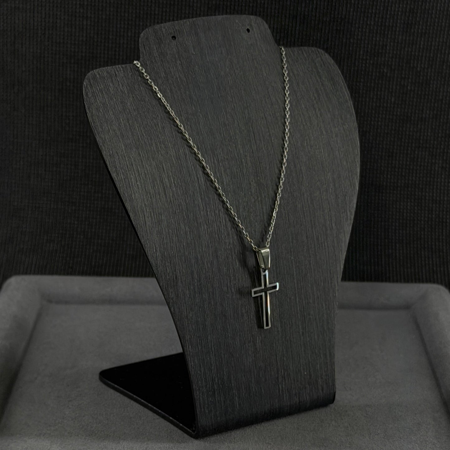 Halskette Silber Kreuz-Anhänger