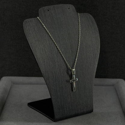 Halskette Silber Kreuz-Anhänger