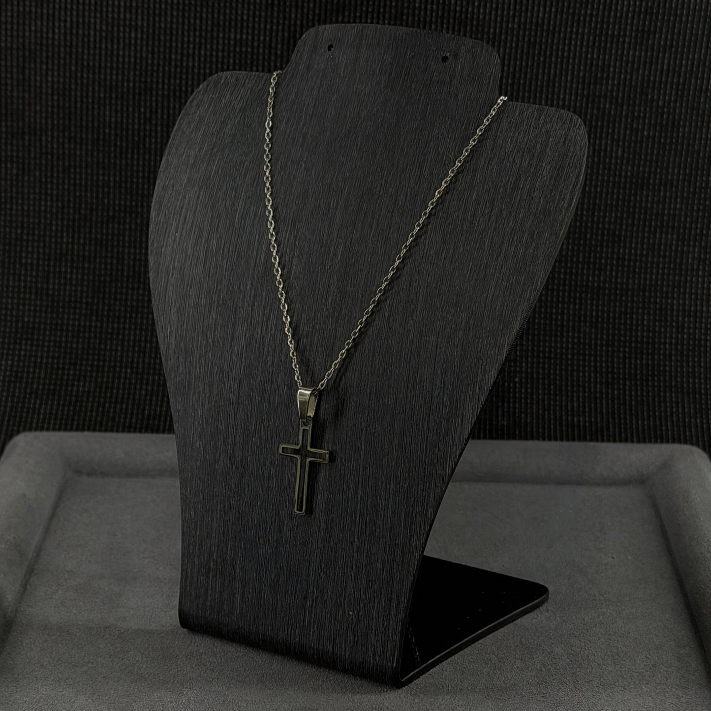 Halskette Silber Kreuz-Anhänger