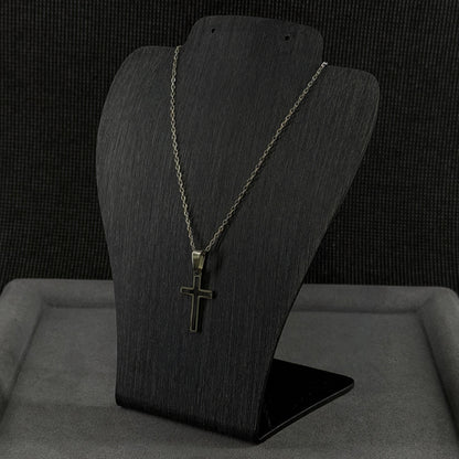 Halskette Silber Kreuz-Anhänger