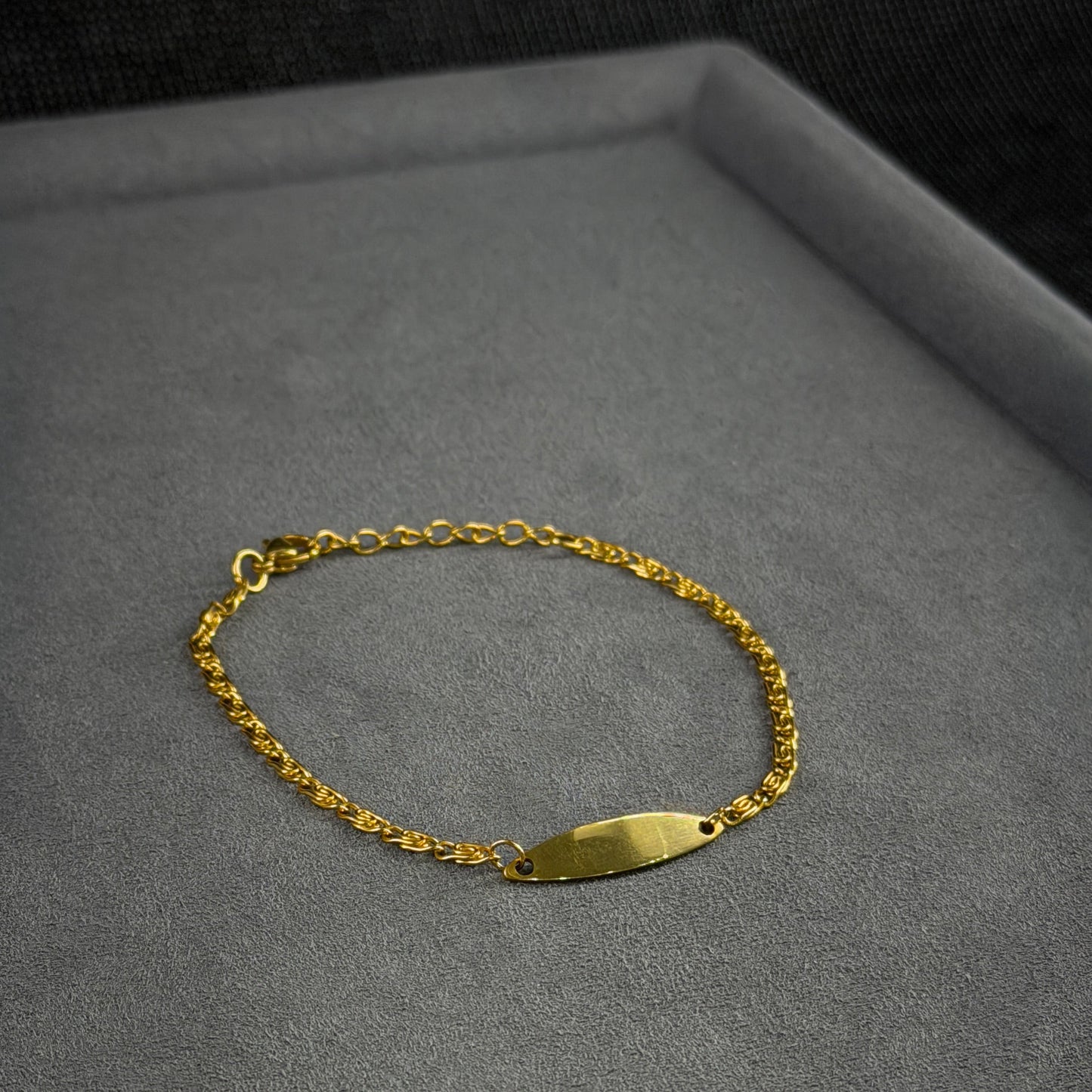 Armband Gold mit Gravur