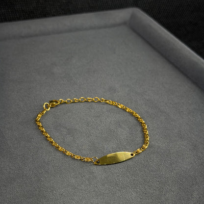 Armband Gold mit Gravur