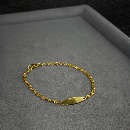 Armband Gold mit Gravur