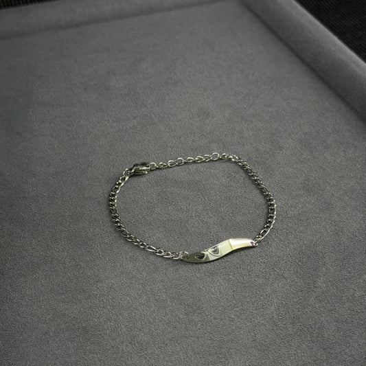 Armband Silber mit Gravur Klein