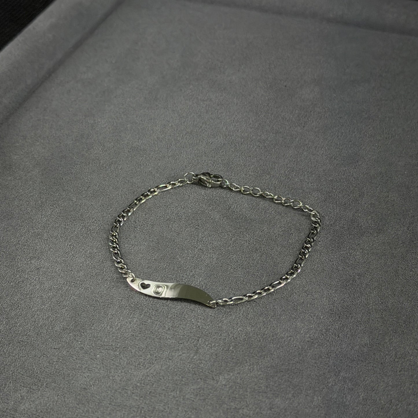 Armband Silber mit Gravur Klein