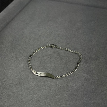 Armband Silber mit Gravur Klein