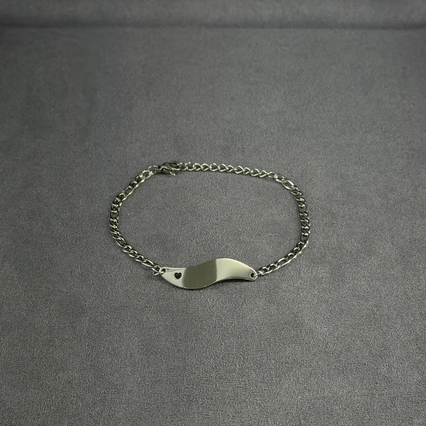Armband Silber mit Gravur Groß