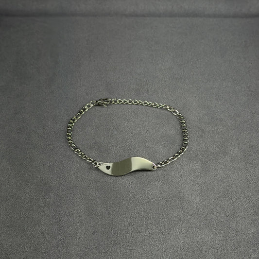 Armband Silber mit Gravur Groß