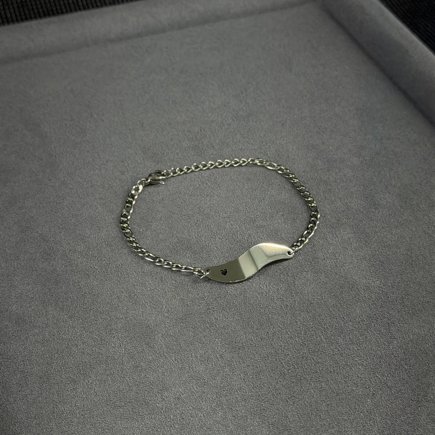 Armband Silber mit Gravur Groß