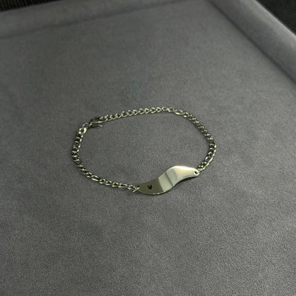 Armband Silber mit Gravur Groß