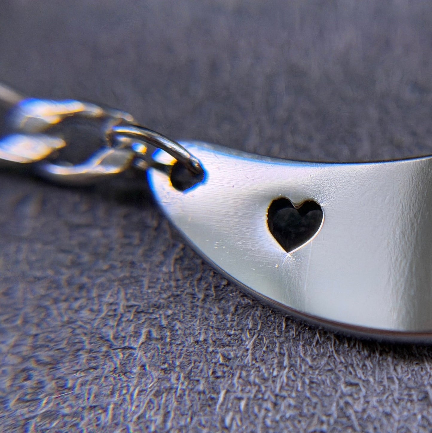 Armband Silber mit Gravur Groß