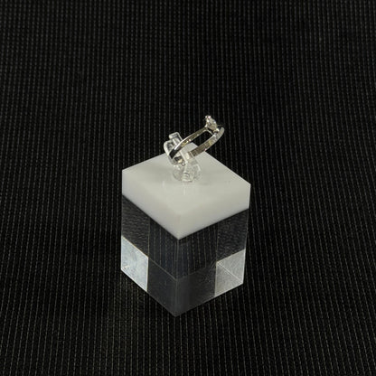 585er Weißgold Ring 0.1 ct.